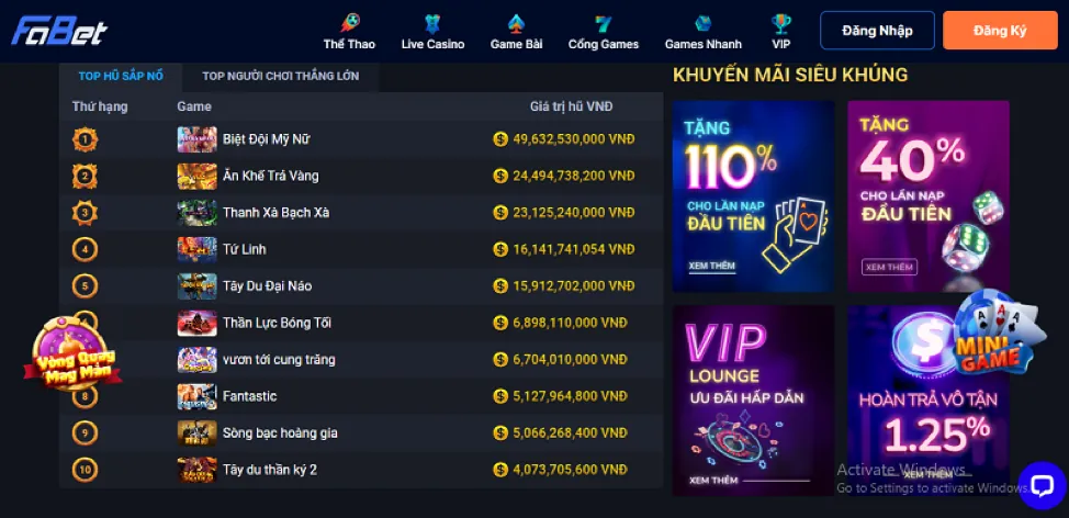 Bàn Blackjack với Dealer thực